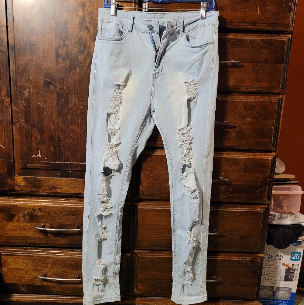 SHEIN ripped jeans